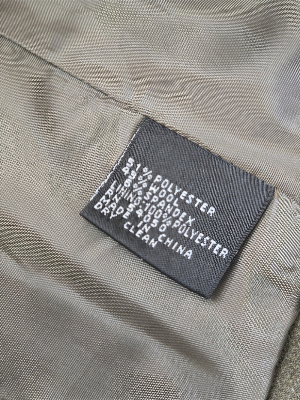 LNWOT Anne Klein Classic Two-Piece Dress Suit in Brown/Olive Green Sz 6 - Picture 10 of 13